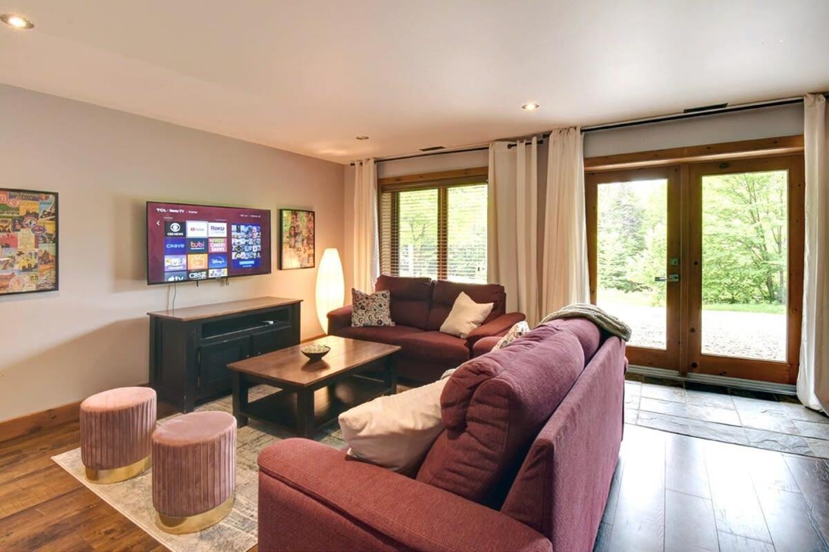 Chic Familiale, Relaxant Avec Spa En Montagnes Labelle Dış mekan fotoğraf