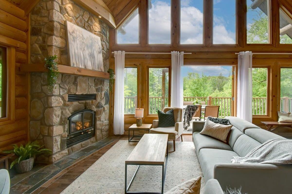 Chic Familiale, Relaxant Avec Spa En Montagnes Labelle Dış mekan fotoğraf